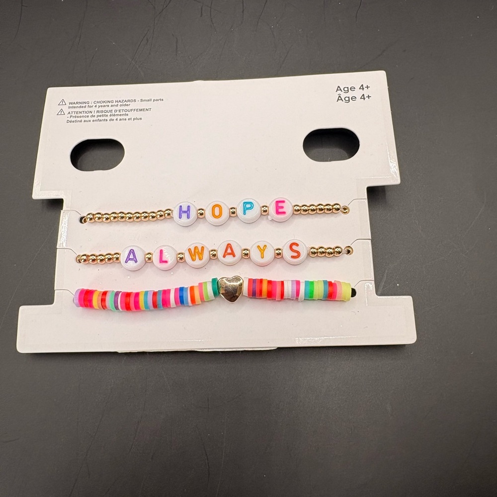 Colorful Beaded Bracelets Set